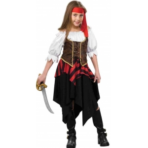 Children Pirate Costume Buccaneer Caribbean Pirate Costume - Kids Book Week Costumes
