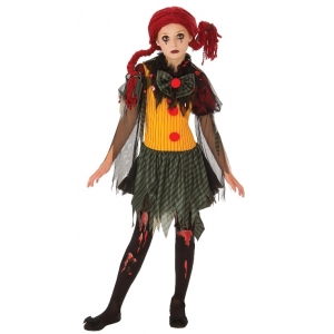 Zombie Clown Costume - Kids Halloween Costumes