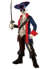 Captain Bones Pirate Costume - Kids Halloween Costumes 