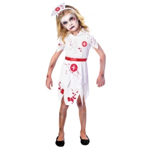 Zombie Nurse Costume - Kids Halloween Costumes