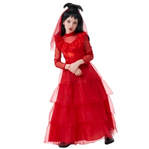 Red Bride Costume - Kids Halloween Costumes