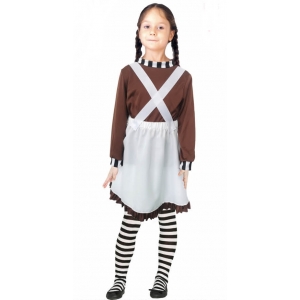 Children Chocolate Helper Girl Costume - Kids Book Week Costumes
