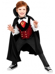 Children Vampire Costume Vampire Boy Costume - Kids Halloween Costumes