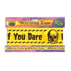 Fright Tape-20 Ft - Halloween Decorations