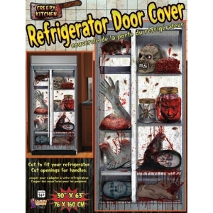 Refrigerator Door Cover - Halloween Decorations