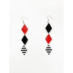 Playing Cards Earrings - Halloween Costume Accessories