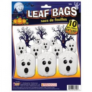 GHOST LEAF BAGS - Halloween Decorations