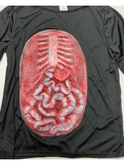 3D Zombie Guts T-Shirt - Halloween Decorations