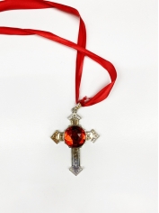 Vampire Cross Necklace - Halloween Decorations