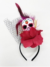 Large Skull Headpiece - Halloween Costume Headpiece