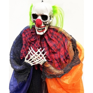 Hanging Evil Clown - Halloween Decorations