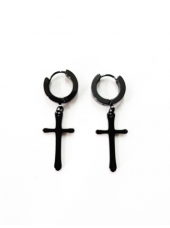 Cross Earrings - Halloween Costume Accessories