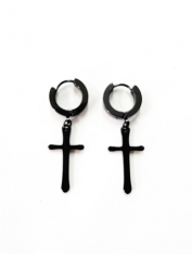 Cross Earrings - Halloween Costume Accessories