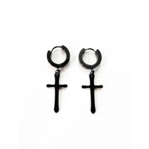Cross Earrings - Halloween Costume Accessories