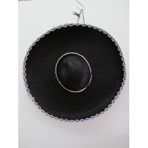 Black Mexican Hat Mexican Sombrero - Mens Mexican Costume Hat