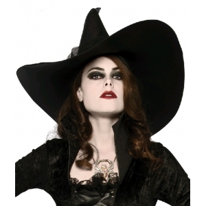 Deluxe Witch Hat - Halloween Costume Witches Hat