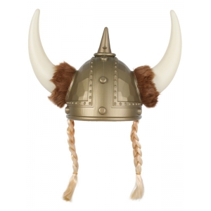 Viking Helmet with Plaits