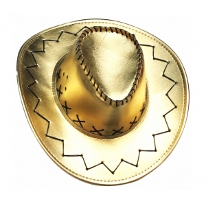 Cowboy Hat Metallic Gold - Space Cowboy Hats