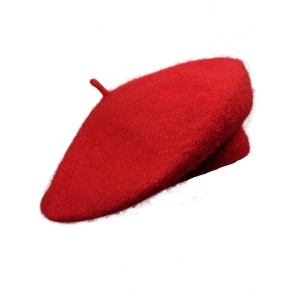 Red French Beret Hat - French Costume Hat