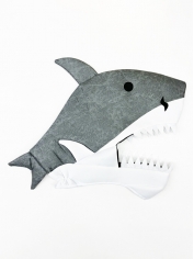 Shark Costume Shark Hat Deluxe - Under the Sea Costumes