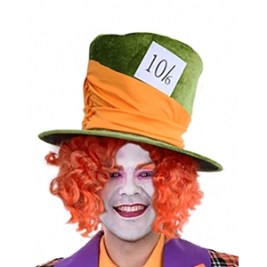 Mad Hatter Hat Green - Top Hat