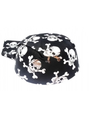 Silver Skull Pirate Cap - Hat Silver Skull Pirate Cap - Hat