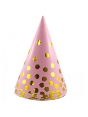 Birthday Hat Cone Hat Pink - Birthday Party Decorations