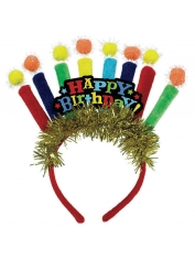 Birthday Hat Birthday Candle Headband - Birthday Party Decorations