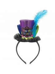 Birthday Hat Birthday Top Hat on Headband - Birthday Party Decorations