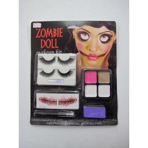 Zombies Doll Makeup Set - Halloween Makeup