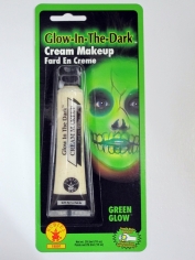Glow In The Dark Face Paint - Halloween Makeup