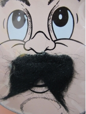 Short Black Moustache - Beard and Moustache