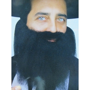 Long Black Beard - Beard and Moustache