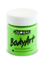 Neon Green Face Paint 45ml - Global Face Paint Body Pant   