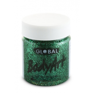 Green Glitter Face Paint 45ml - Global Glitter Paint Body Pant