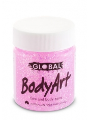 Pink Glitter Face Paint 45ml - Global Glitter Paint Body Pant