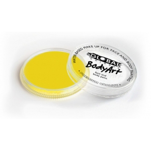 Global Cake Face Paint Baby Yellow 32g - Global Face Paint Body Paint	
