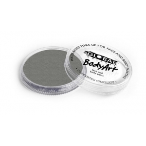 Global Cake Face Paint Baby Metallic Silver 32g - Global Face Paint Body Paint	
