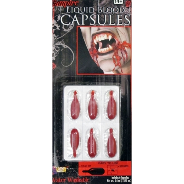 Liquid Blood Capsules Make Up