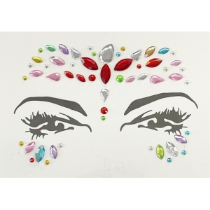 Stick on Rhinestones 2 - Makeup Face Jewels Face Gems