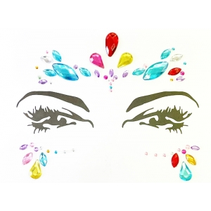 Stick on Rhinestones 3 - Makeup Face Jewels Face Gems