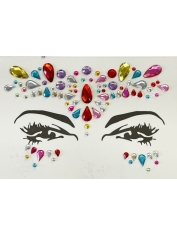 Stick on Rhinestones 4 - Makeup Face Jewels Face Gems