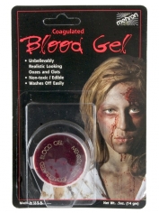 Coagulated Blood Gel Special Effects Makeup - Halloween Makeup	