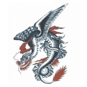 Dragon Temporary Tattoo - Temporary Tattoos