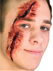 Slashed Eye Latex Appliance Special Effects Wound Scar - Halloween Makeup