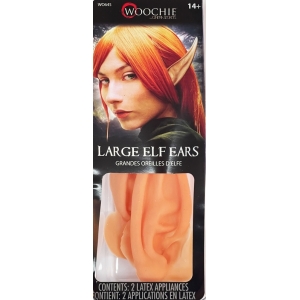 Large Elf Ears Latex Appliance Special Effects Makeup - Halloween Makeup