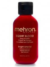 Squirt Blood Bright Arterial 60ml - Halloween Makeup Fake Blood