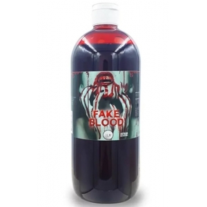 Large Bottle of Fake Blood Vampire Blood - Halloween Makeup