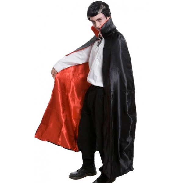 Deluxe Black Vampire Cape