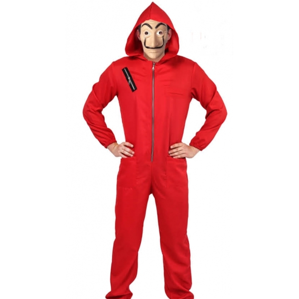 Money Heist Costume Heist Rebel Costume - Mens Halloween Costumes